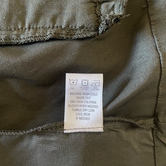 Eden Society | Jackets & Coats | Nwot Eden Society Olive Green Laysha Cargo Style Jacket Size Xs 